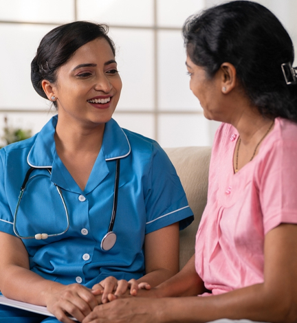 Senior care services at Eterna Living